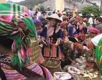 Bac Ha market, Sapa, Vietnam